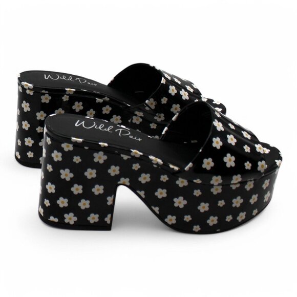 Melborne Womens Platform Sandals - Picture 5 of 9